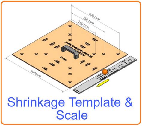 white label Shrinkage Testing|fabric shrinkage scale template.